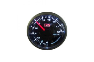 Βολτόμετρο Auto Gauge Φιμέ 60mm Ηλεκτρικό 270 Μοίρες