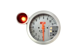 Στροφόμετρο R.P.M. Auto Gauge Λευκό 5" 126mm Με Shift Light