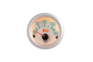 Όργανο Θερμοκρασίας Λαδιού Auto Gauge Λευκό 52mm