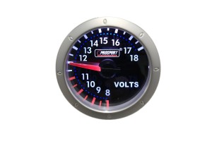 Βολτόμετρο Prosport Diamond Series Mirror Look Φιμέ 52mm