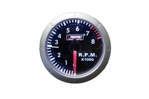 Στροφόμετρο R.P.M. Prosport Diamond Mirror Look Φιμέ 52mm 270 Μοίρες