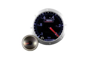 Όργανο Υποπίεσης Αέρα Vacuum Prosport Diamond Mirror Look Φιμέ 52mm Με 7 Χρώματα