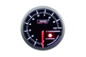 Στροφόμετρο R.P.M. Prosport Φιμέ 52mm Ηλεκτρικό 15946