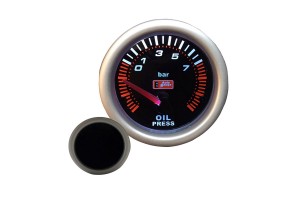 Όργανο Πίεσης Λαδιού Auto Gauge Μαύρο 52mm