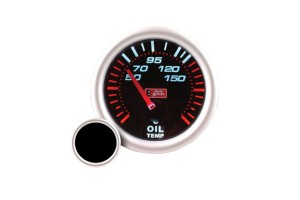 Όργανο Θερμοκρασίας Λαδιού Auto Gauge Μαύρο 52mm