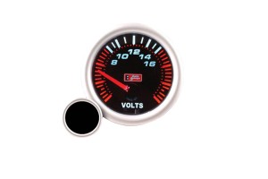 Βολτόμετρο Auto Gauge Μαύρο 52mm