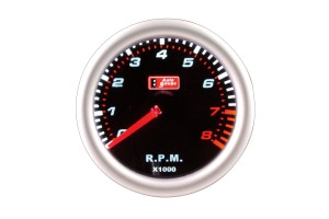 Στροφόμετρο R.P.M. Auto Gauge Μαύρο 52mm 270 Μοίρες