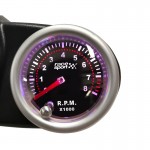 Στροφόμετρο R.P.M. Racesport Mirror Look Φιμέ 52mm Με 7 Χρώματα