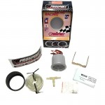 Σετ Οργάνων Αυτοκινήτου "Prosport" Mirror 52mm 4 Τεμαχίων Vacuum / Oil Temp / Rpm / Βάση Κολώνας Τριπλή