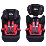 Καθισμα Παιδικο Race Sport Isofix (GROUPS 1-2-3) ΜΑΥΡΟ/ΚΟΚΚΙΝΟ RS123IF