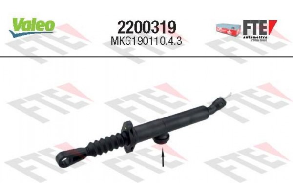 Valeo Άνω αντλία, Συμπλέκτης - 2200319