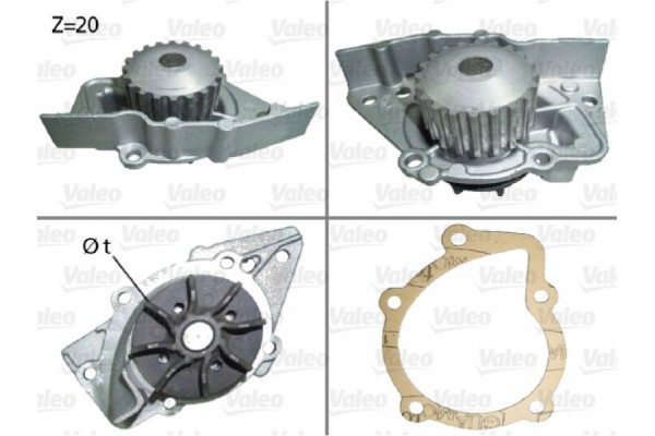 Valeo Αντλία νερού, Ψυγείο Κινητήρα - 506117