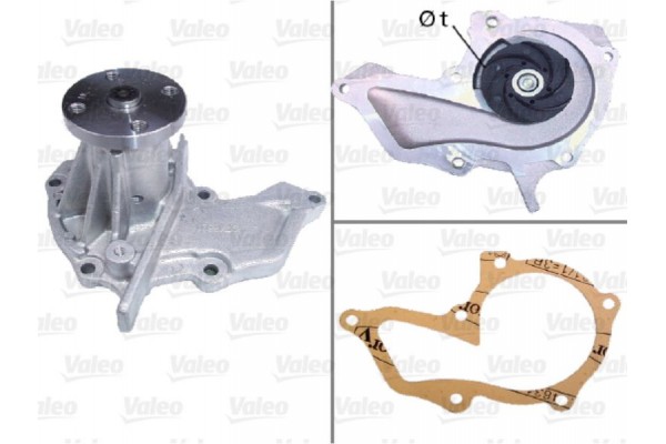 Valeo Αντλία νερού, Ψυγείο Κινητήρα - 506472