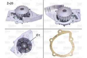 Valeo Αντλία νερού, Ψυγείο Κινητήρα - 506575