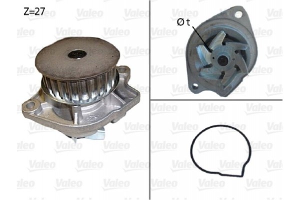 Valeo Αντλία νερού, Ψυγείο Κινητήρα - 506576