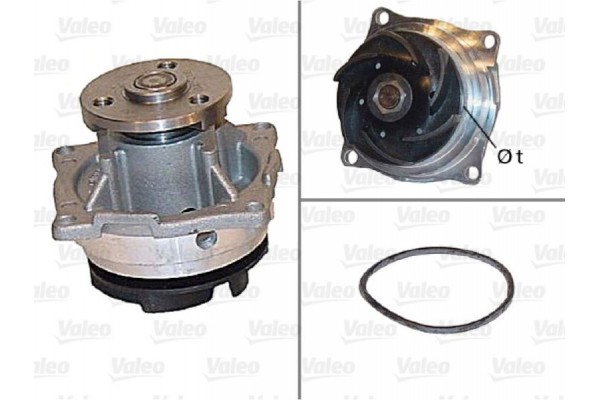 Valeo Αντλία νερού, Ψυγείο Κινητήρα - 506604