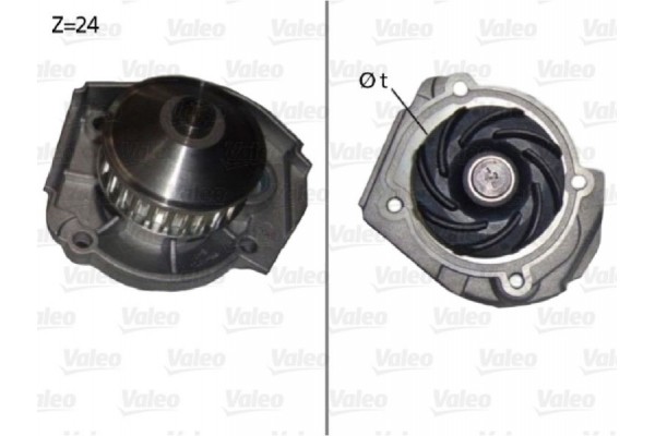 Valeo Αντλία νερού, Ψυγείο Κινητήρα - 506640