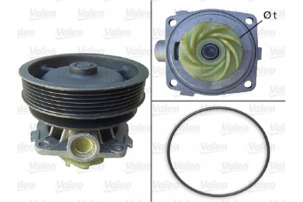 Valeo Αντλία νερού, Ψυγείο Κινητήρα - 506670