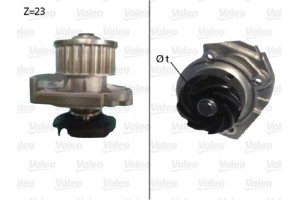 Valeo Αντλία νερού, Ψυγείο Κινητήρα - 506686