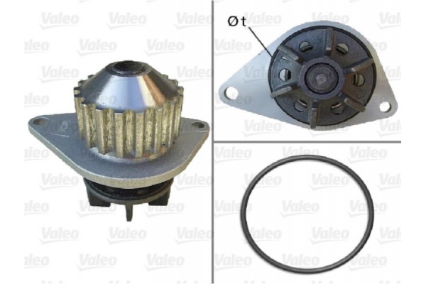 Valeo Αντλία νερού, Ψυγείο Κινητήρα - 506704