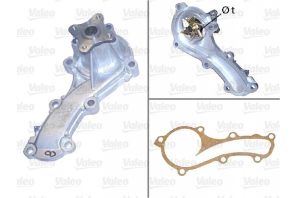 Valeo Αντλία νερού, Ψυγείο Κινητήρα - 506705