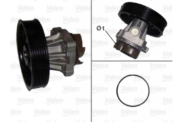 Valeo Αντλία νερού, Ψυγείο Κινητήρα - 506716