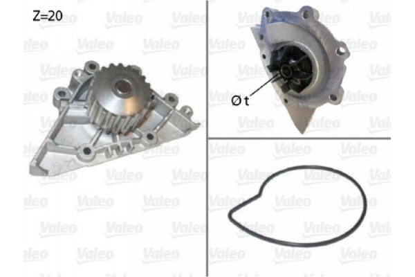 Valeo Αντλία νερού, Ψυγείο Κινητήρα - 506720