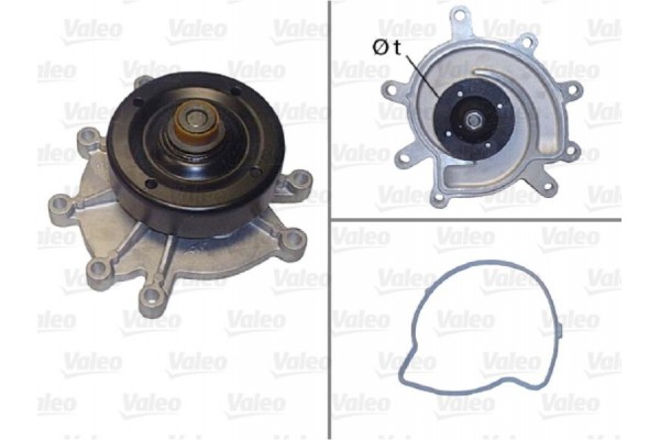 Valeo Αντλία νερού, Ψυγείο Κινητήρα - 506823