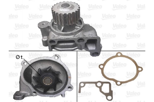 Valeo Αντλία νερού, Ψυγείο Κινητήρα - 506880