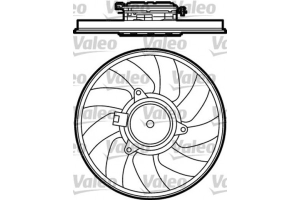 Valeo Βεντιλατέρ, Ψύξη Κινητήρα - 696030