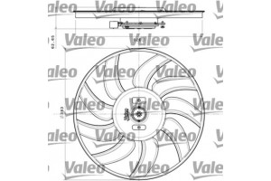 Valeo Βεντιλατέρ, Ψύξη Κινητήρα - 696350