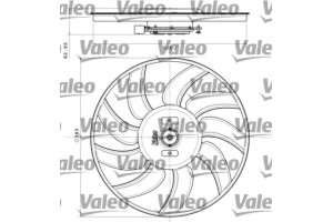 Valeo Βεντιλατέρ, Ψύξη Κινητήρα - 696350