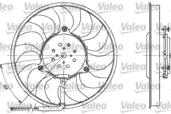 Valeo Βεντιλατέρ, Ψύξη Κινητήρα - 698611