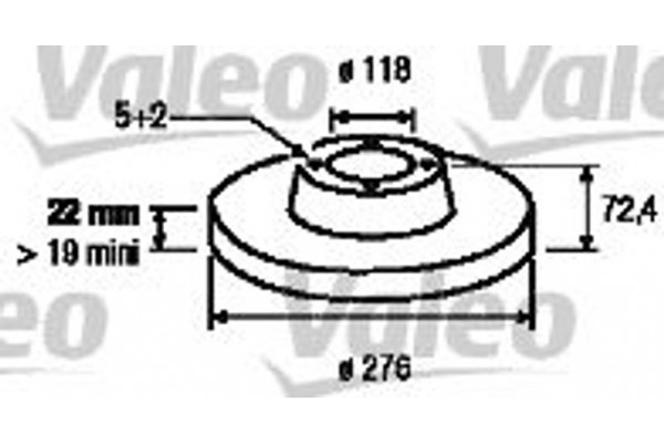 Valeo Δισκόπλακα - 187147