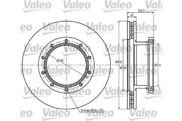 Valeo Δισκόπλακα - 187051