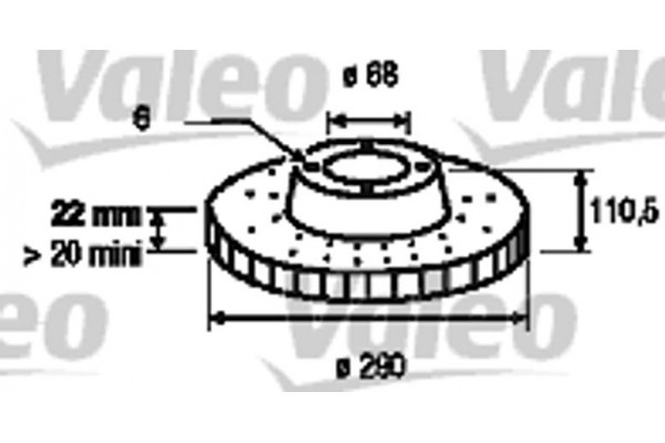 Valeo Δισκόπλακα - 187058