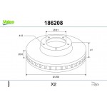 Valeo Δισκόπλακα - 186208