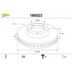 Valeo Δισκόπλακα - 186523