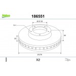 Valeo Δισκόπλακα - 186551
