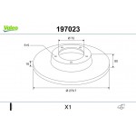 Valeo Δισκόπλακα - 197023