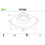Valeo Δισκόπλακα - 197582