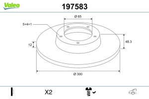 Valeo Δισκόπλακα - 197583