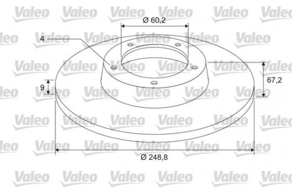 Valeo Δισκόπλακα - 675405