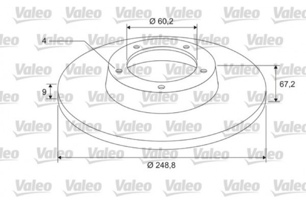 Valeo Δισκόπλακα - 675405