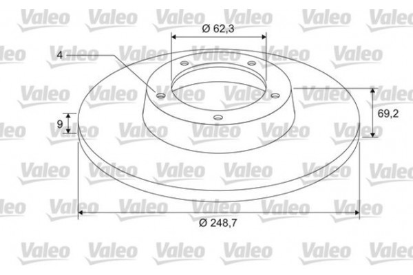 Valeo Δισκόπλακα - 675408