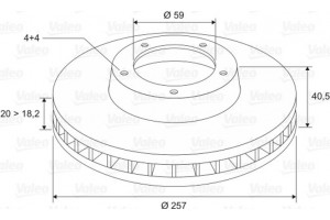Valeo Δισκόπλακα - 186153