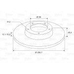 Valeo Δισκόπλακα - 186154