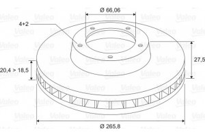 Valeo Δισκόπλακα - 186198