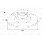 Valeo Δισκόπλακα - 186200