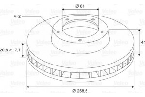 Valeo Δισκόπλακα - 186208